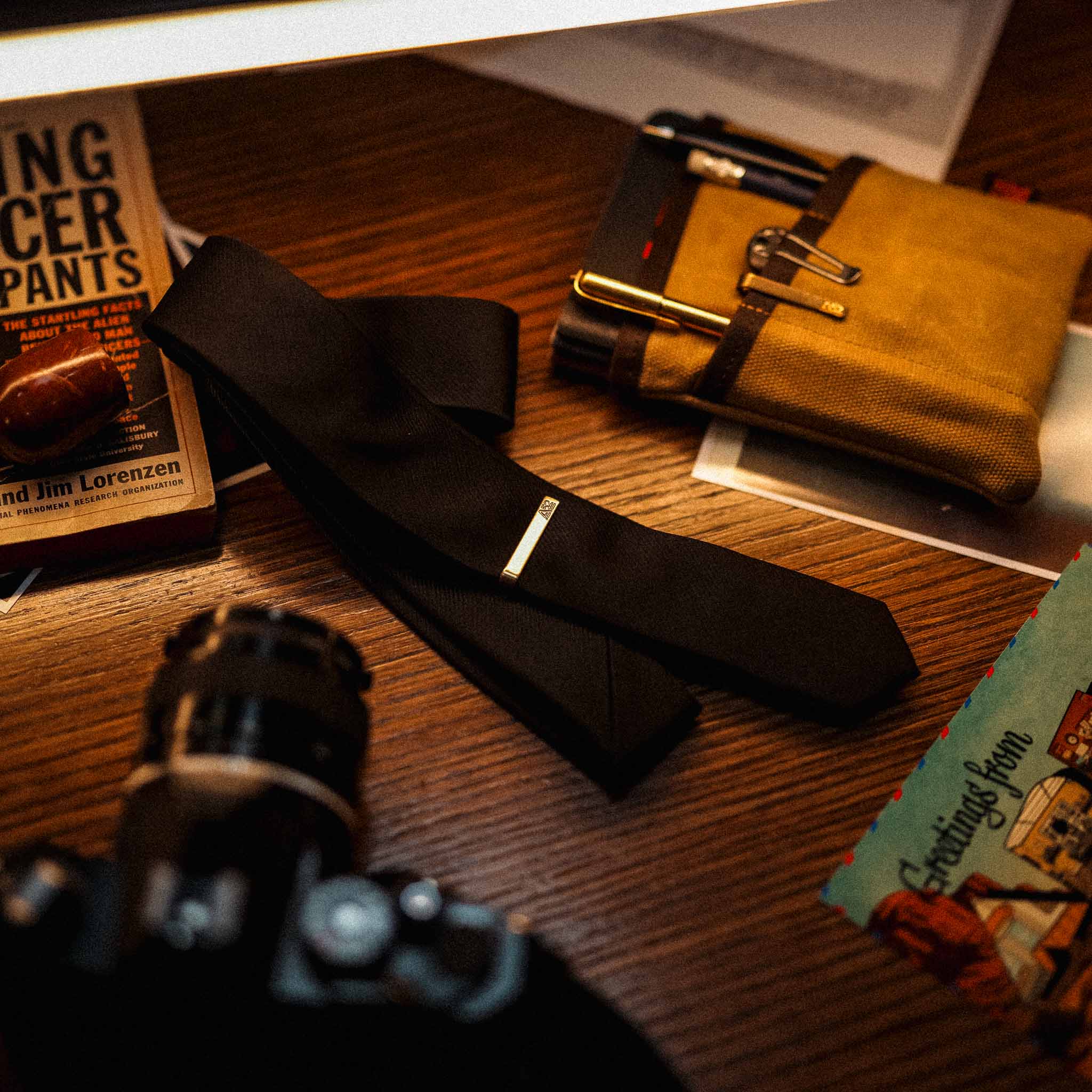 AREA52 Tie & Tie Clip - Image 3