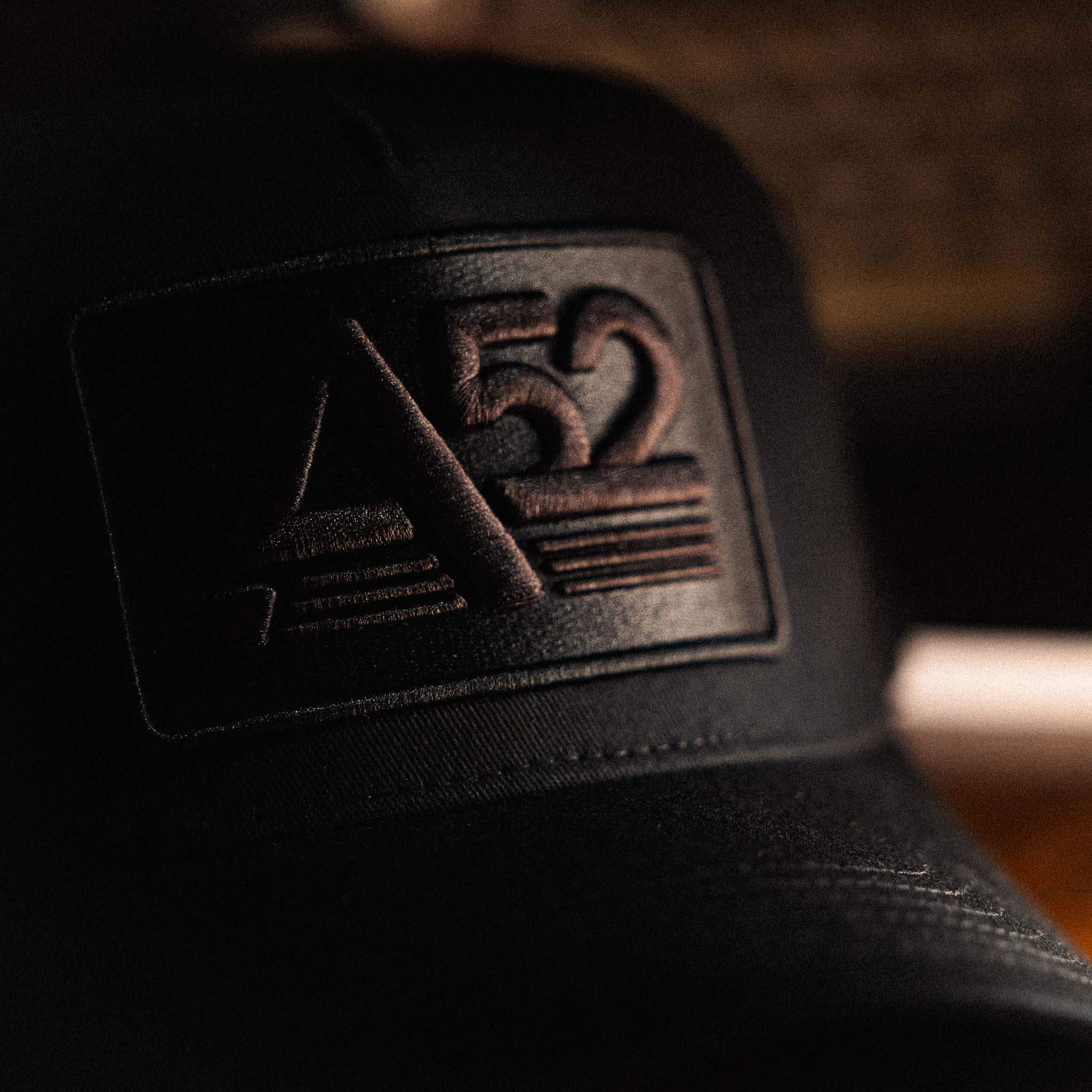AREA52 All Black Trucker Hat - Image 5