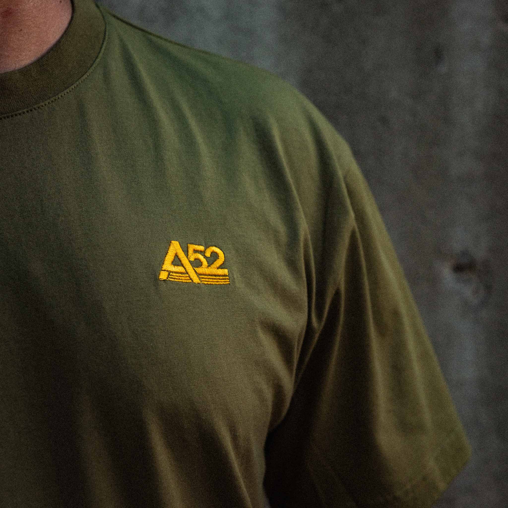 AREA52 "Classic" Tee in Army Green - Image 3