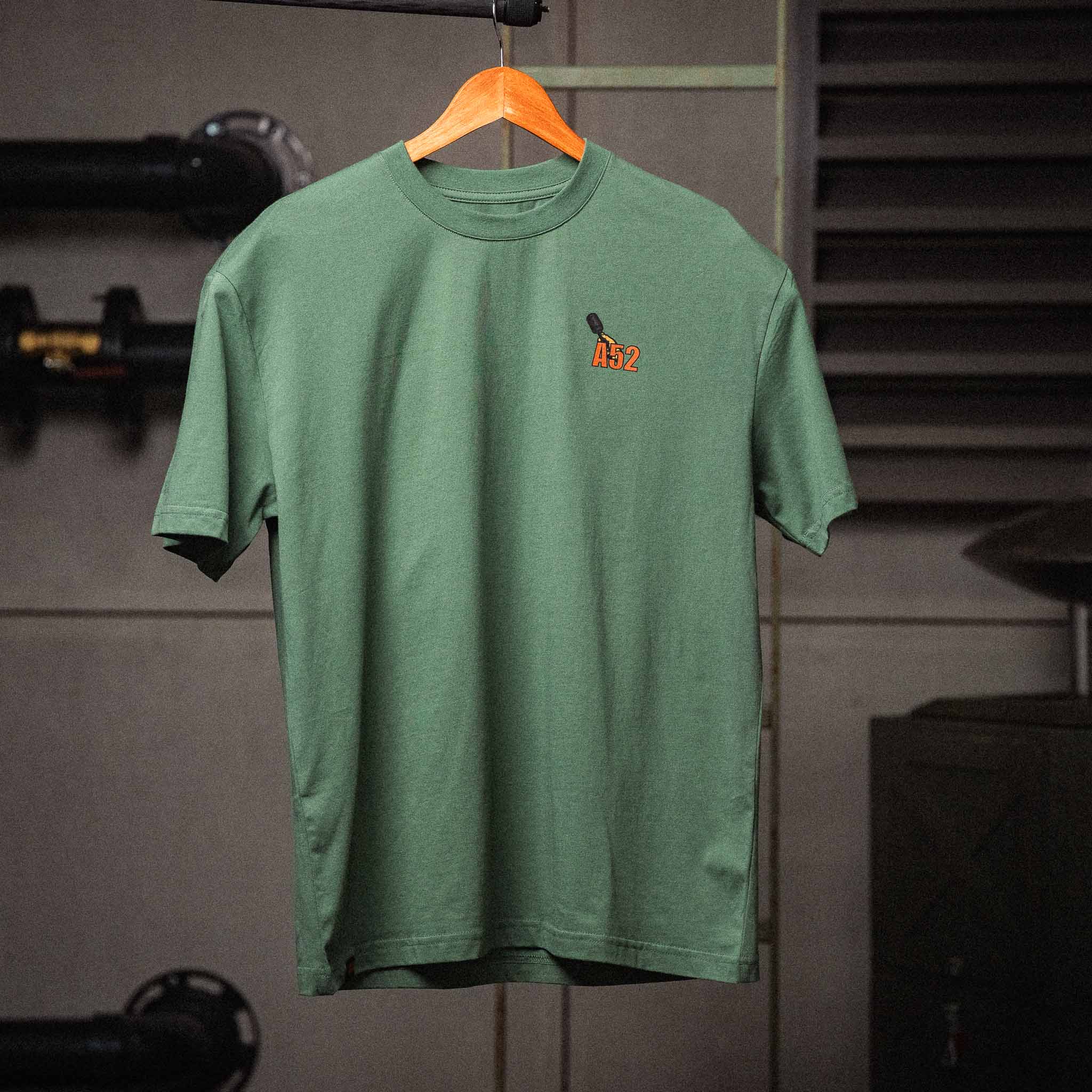 AREA52 "Lacerta" Tee in Eucalyptus - Image 4