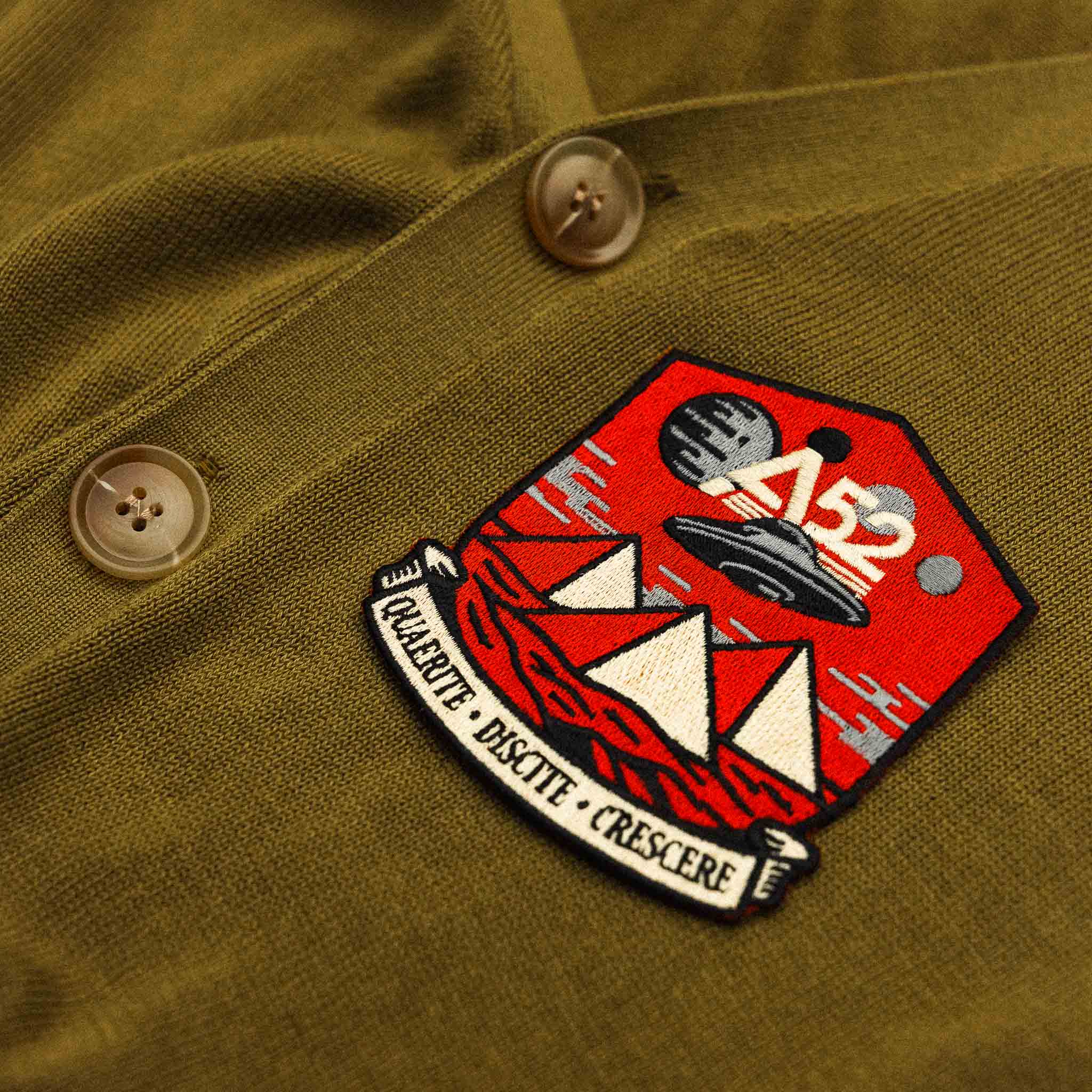 AREA52 Pyramids Iron-On Patch - Image 3