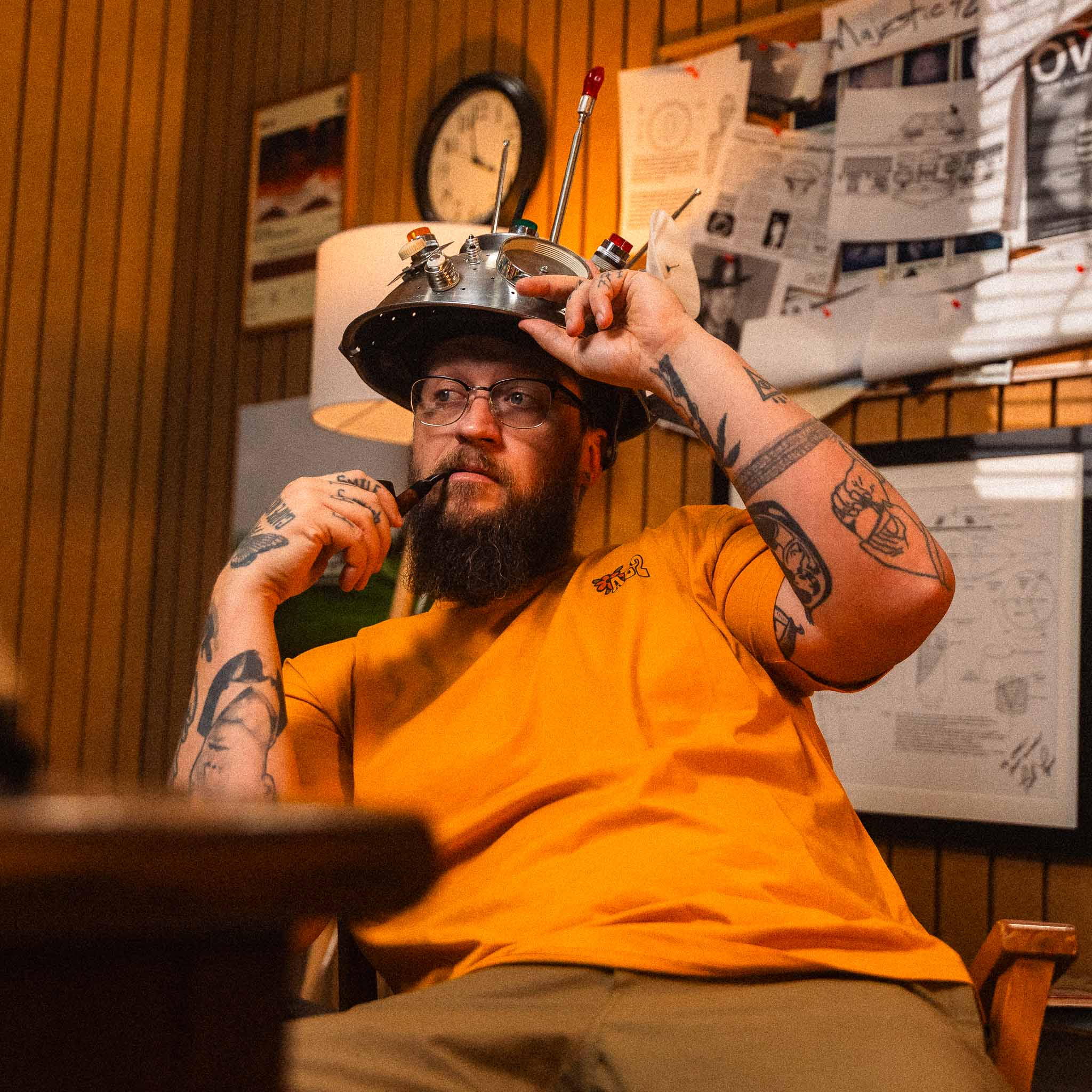 AREA52 "Prison Planet" Tee in Solar - Image 5