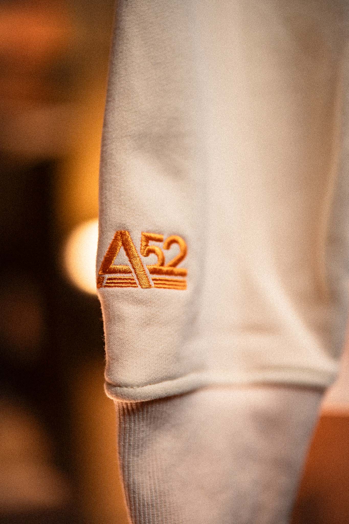 Invisible College Crew-Neck Sweatshirt In Cream - Image 12