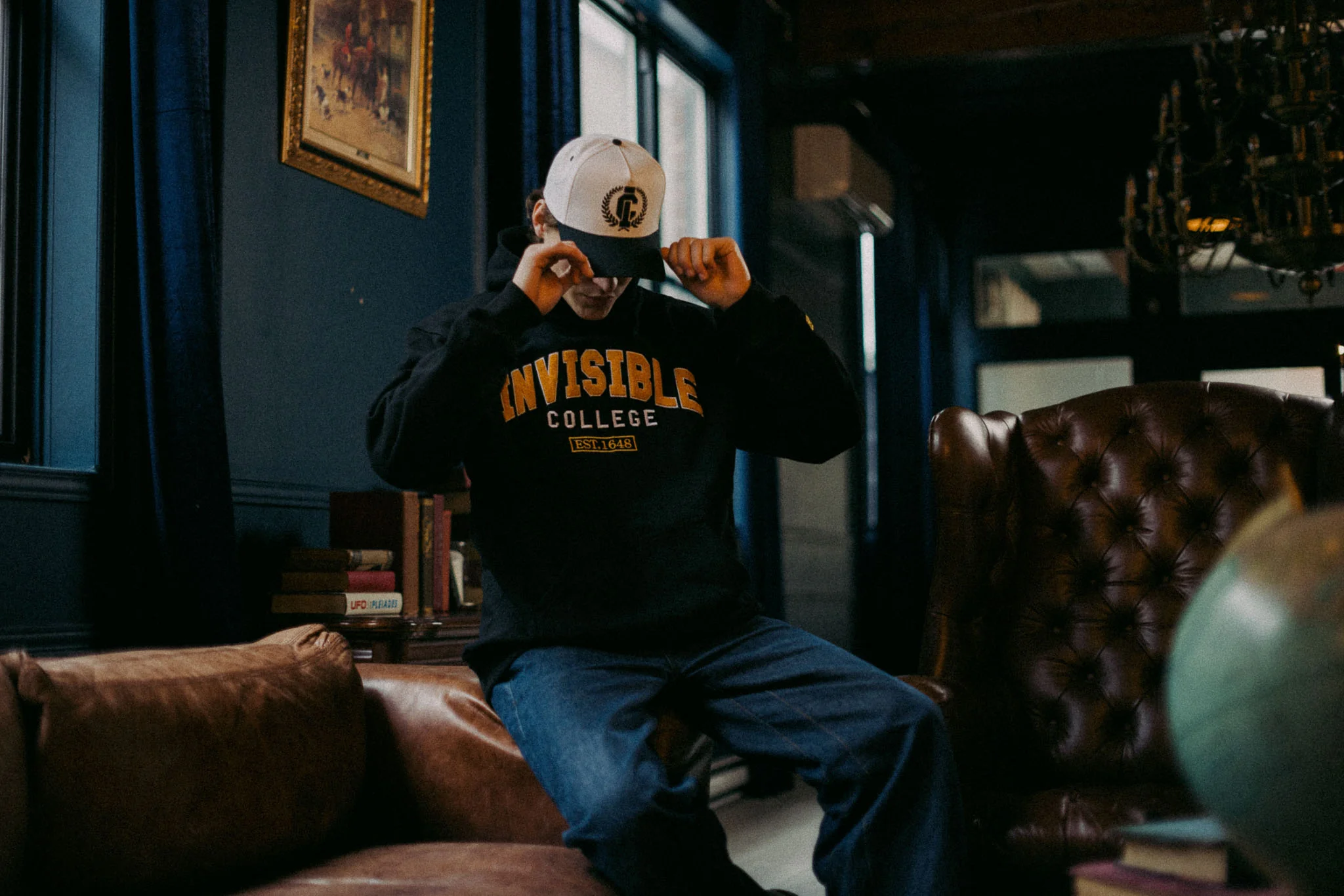 Invisible College Snap Back Hat - Image 6