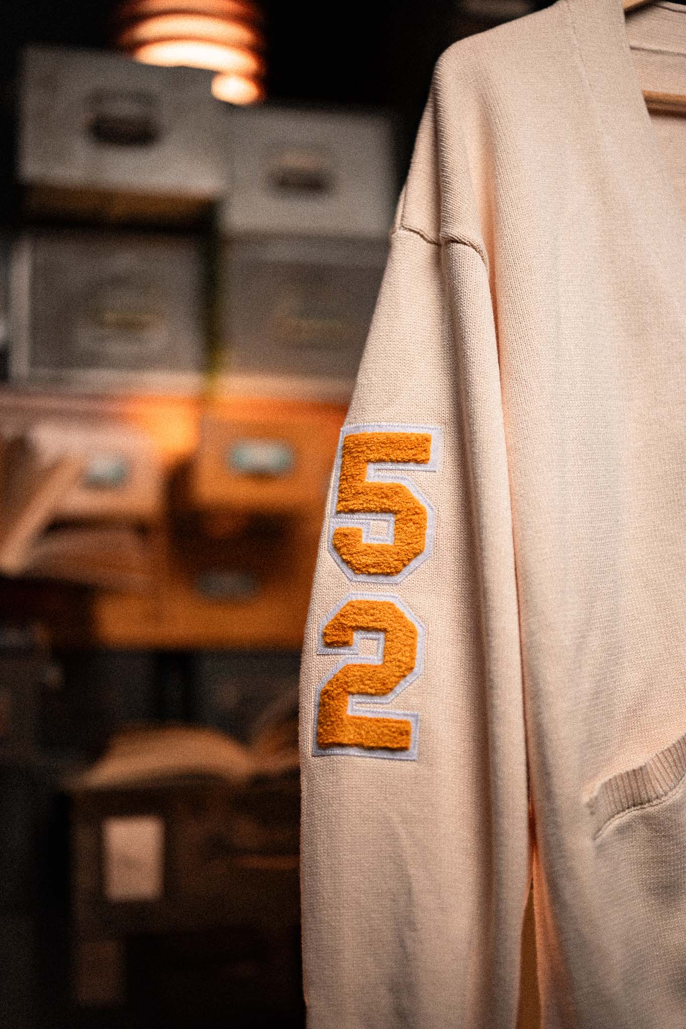 Invisible College Varsity Oversized Cardigan - Image 5