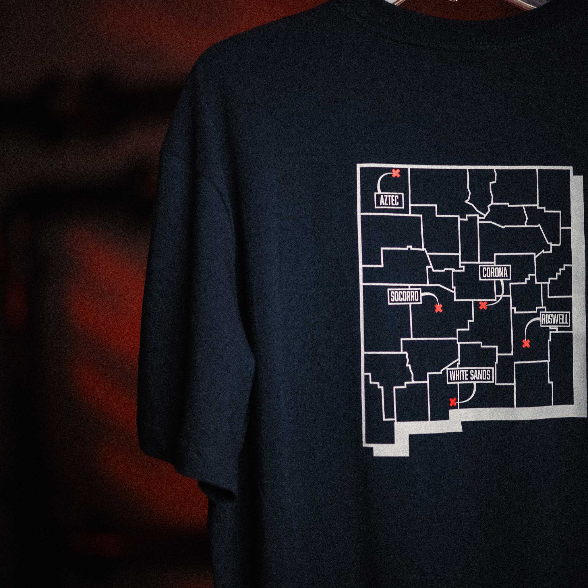 MAJESTIC 12 "Crash Retrieval Team" Tee In Royal Blue - Image 4