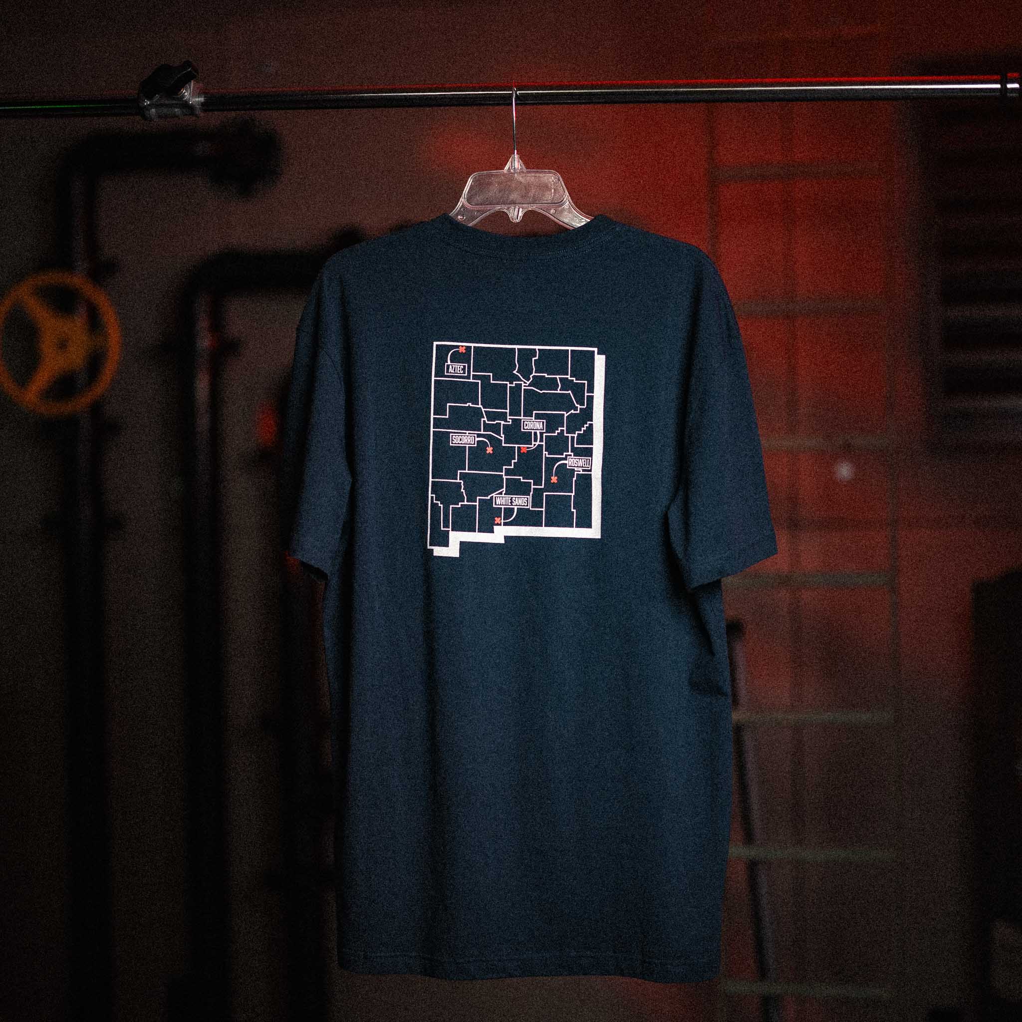 MAJESTIC 12 "Crash Retrieval Team" Tee In Royal Blue - Image 8