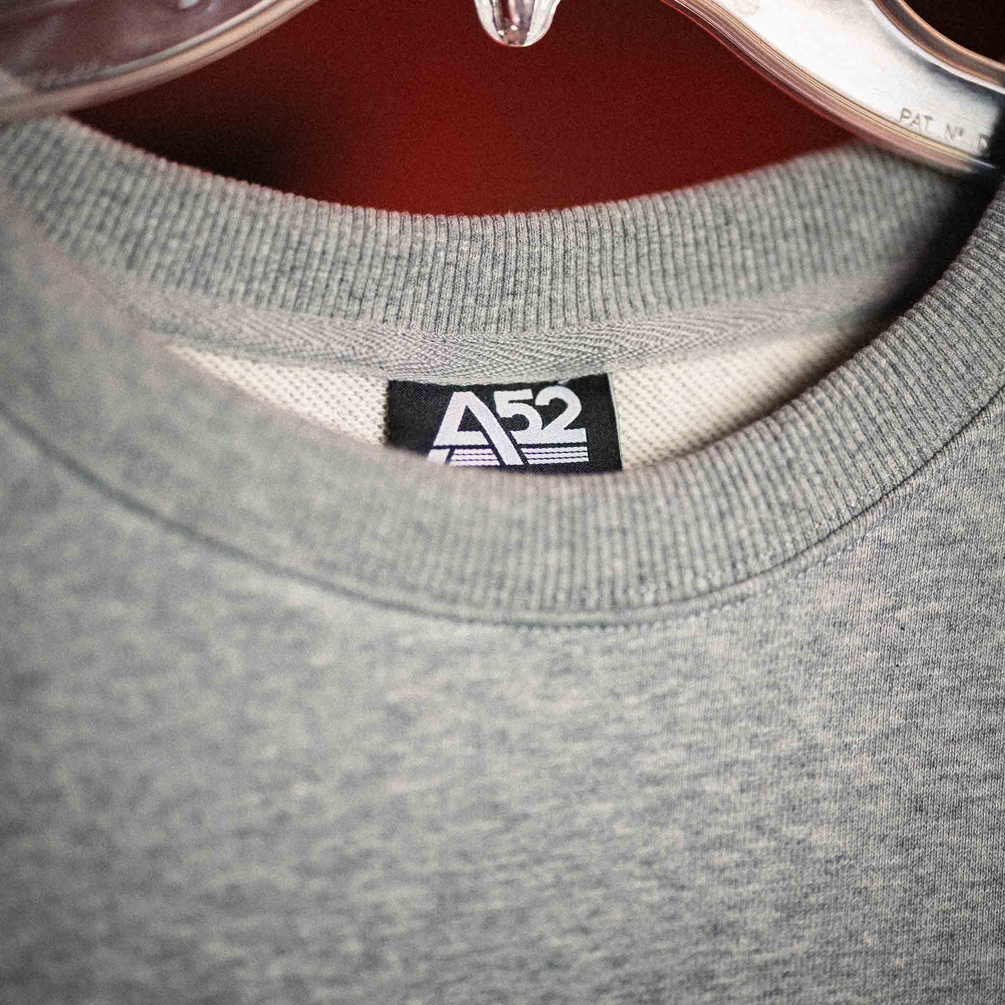 MAJESTIC 12 Crewneck In Heather Grey - Image 11