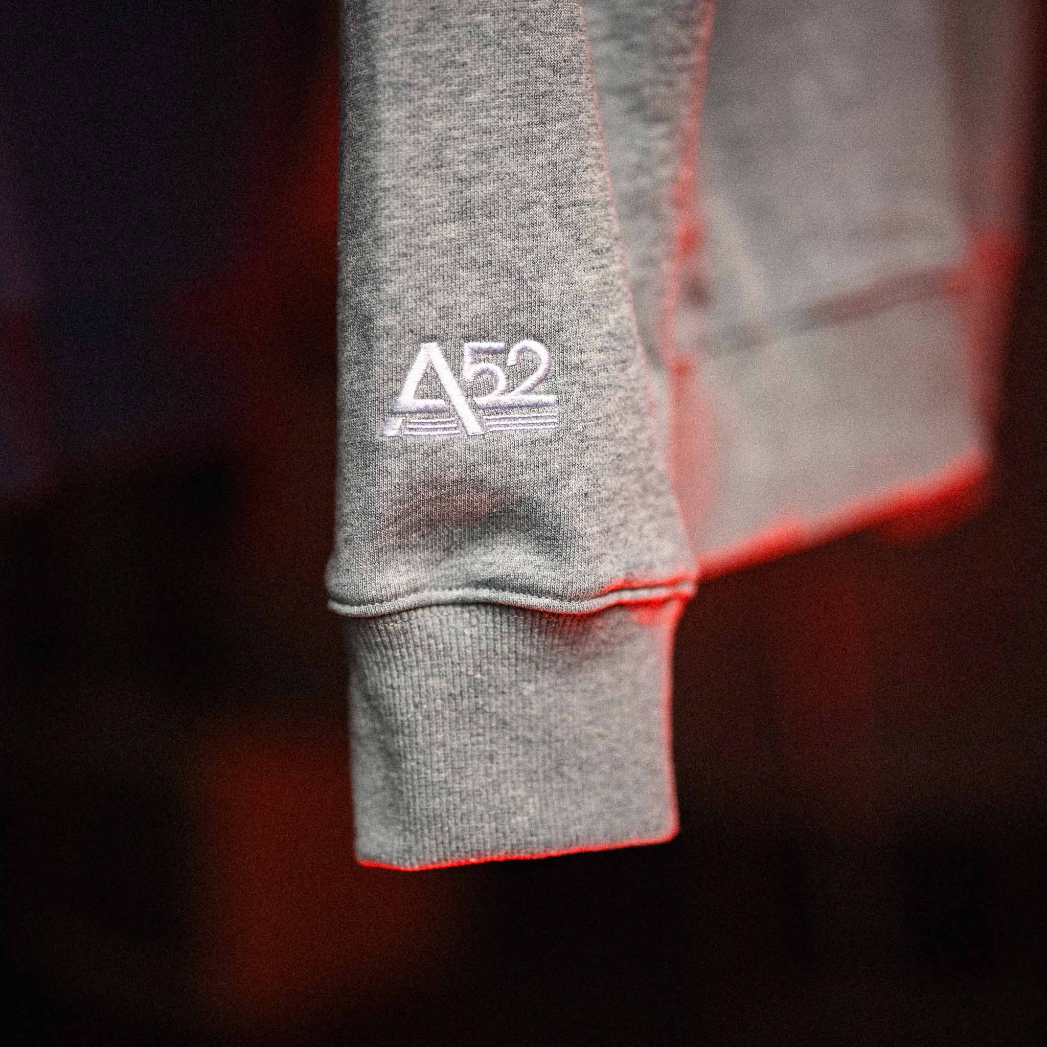 MAJESTIC 12 Crewneck In Heather Grey - Image 12