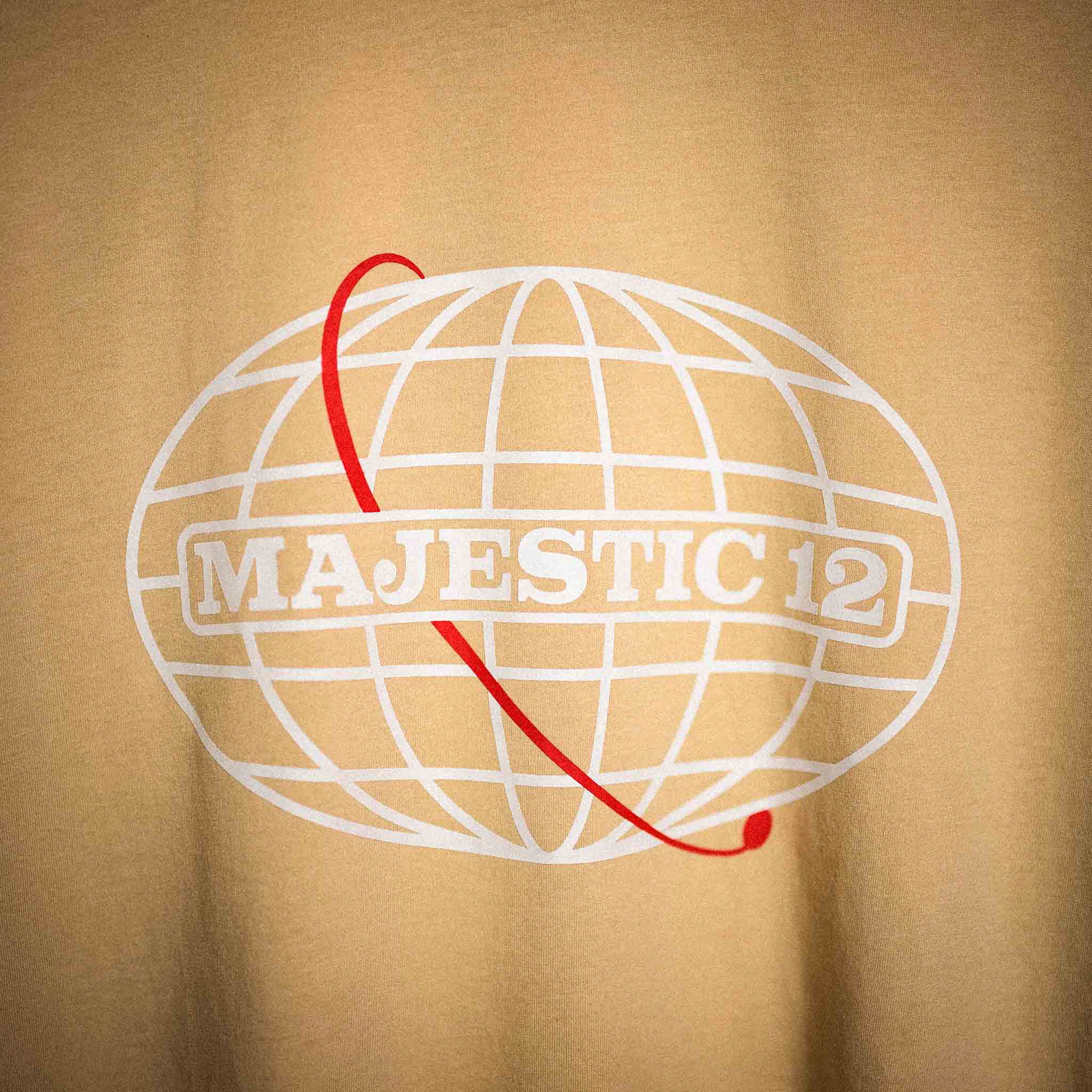 MAJESTIC 12 Tee In Desert Sand - Image 7