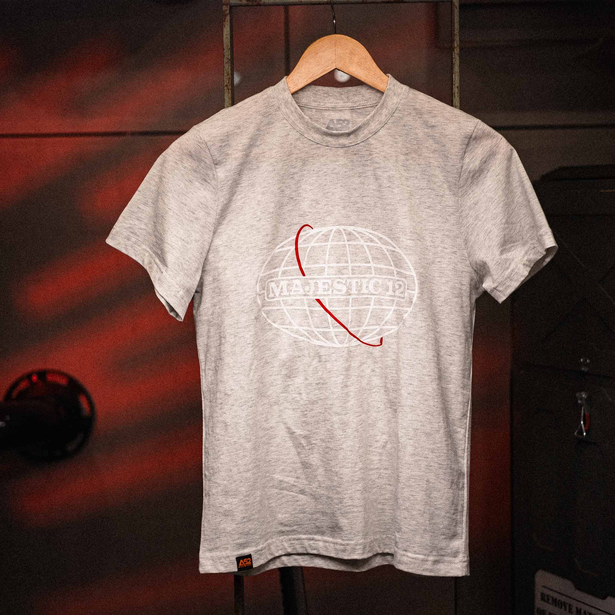 MAJESTIC 12 Women's Tee In Light Heather - Image 5